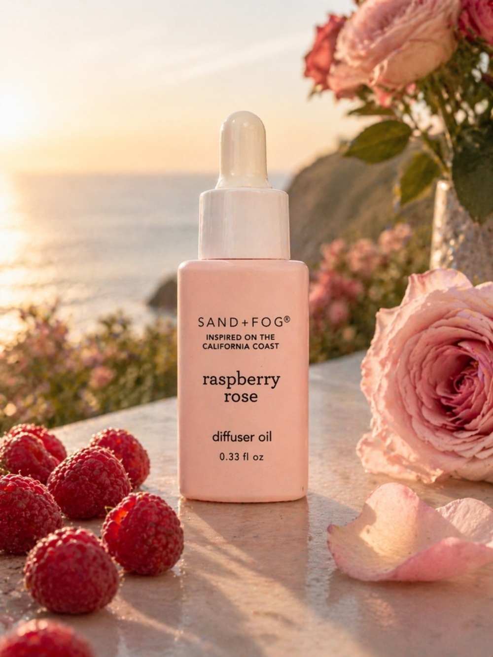 SAND+FOG RASPBERRY ROSE DIFFUSER OIL